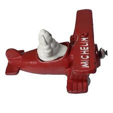 Figurine Michelin homme dans avion avion mascotte statue bibendum figurine fonte