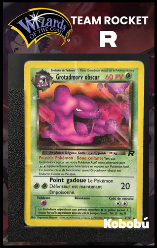 Carte pokémon grotadmorv - pokémon,