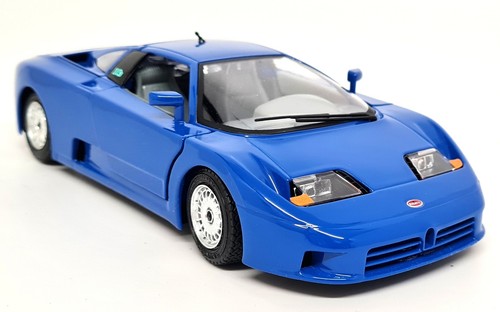 Burago bugatti eb110 blue - 1/24,