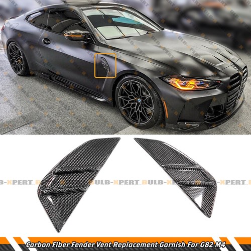Carbon fiber front fender vent - carbon,