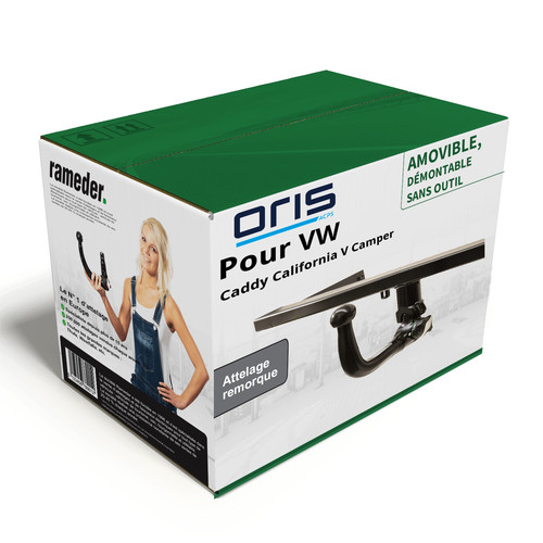 Attelage complet pour caddy - vw,