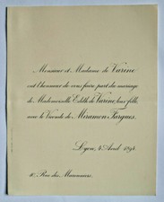 EDITH DE VARINE Vicomte