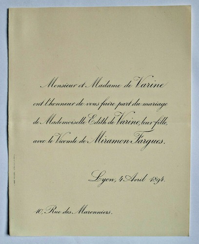 Edith varine vicomte - varine,