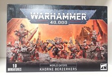 Warhammer 40000 World Eaters KHORNE BERZERKERS Modèles Uniques
