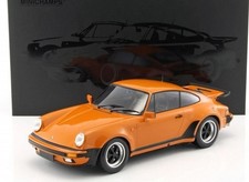 MINICHAMPS, PORSCHE 911 Turbo 1977 Orange - Limitée à 100ex., échelle 1/12, M...