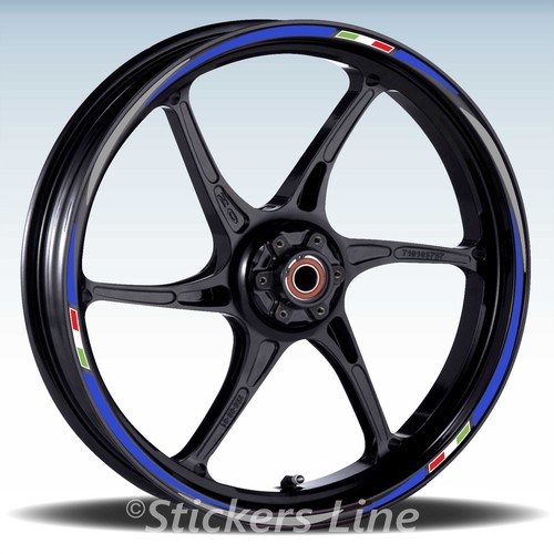 Autocollants roues moto bandes - moto,