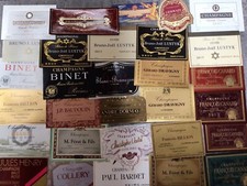 30 ÉTIQUETTES DE CHAMPAGNE -