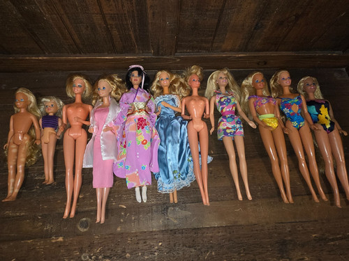 80s 90s y2k barbies - y2k,