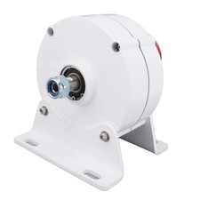 (100 W)Générateur à Aimants Permanents Double Arbre 24V 3 Phases Synchrone