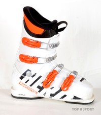 Rossignol HERO J4 white / black - Chaussures de ski d'occasion Junior
