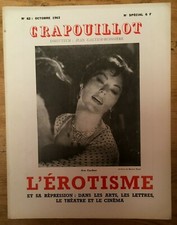  LE CRAPOUILLOT 62 L'érotisme Octobre 1963