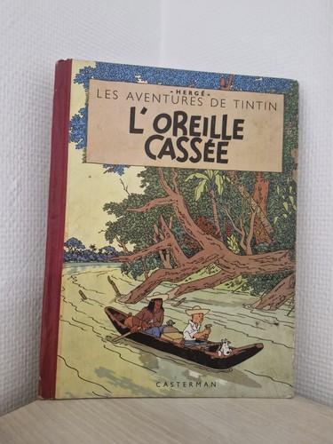 Hergé tintin l - -, l'oreille