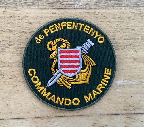 Insigne tissu commando marine - insigne,