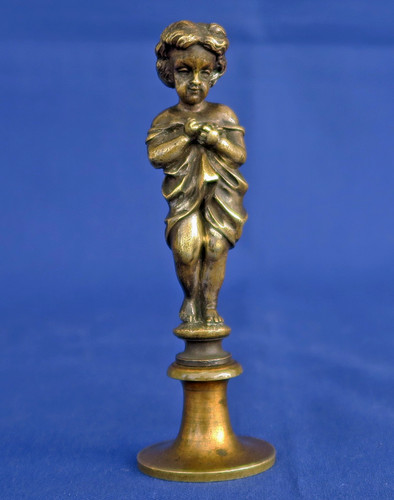 Sceau cachet sculpture bronze - cachet,