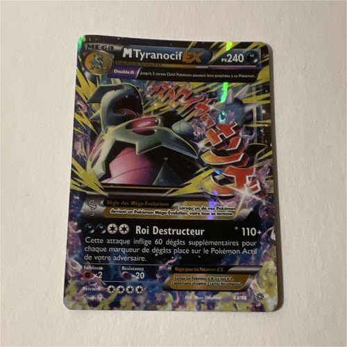 Pokémon jcc carte - carte, tyranocif