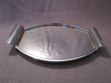 Plateau miroir art-déco
