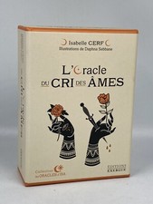 ÉTAT NEUF Isabelle CERF L’ORACLE DU CRI DES ÂMES : Livre-Guide + 42 Cartes