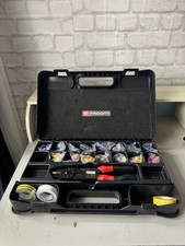 Malette Électricien FACOM Neuve Pro Avec Pince À Sertir, Cosses Isolées Et Ruban