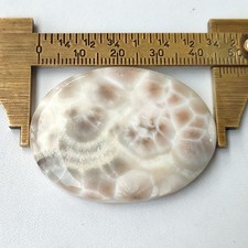 Pierre précieuse naturelle Thomsonite rose larimar cabochon natrolite en vrac...