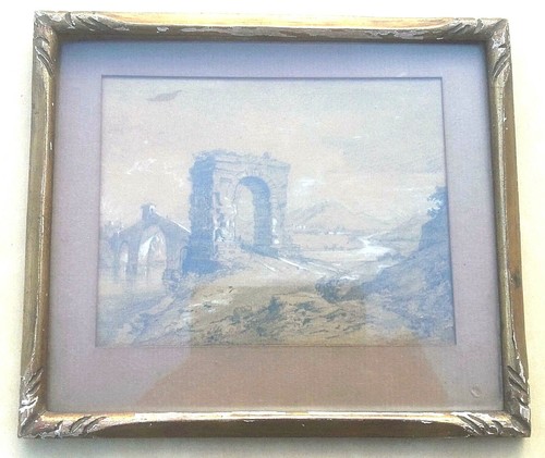 Dessin lavis crayon gustave - de,