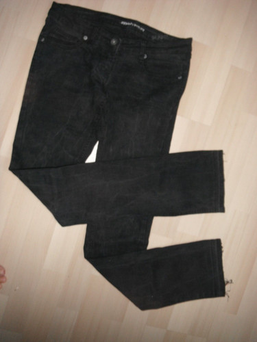 Pantalon jeans noir - jeans,