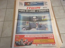 EQUIPE 19638 09.04.2008 FOOTBALL BARCELONE CYCLISME HUSHOVD RUGBY MICHALAK