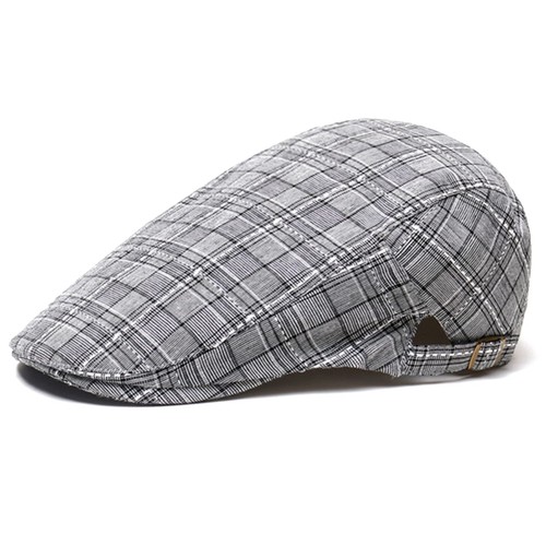 Casquette plate bérets tissu - casquette,
