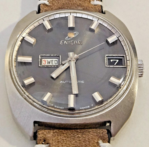 Montre vintage homme - vintage, enicar