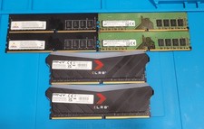 Lot of Six 8GB DDR4 8GB