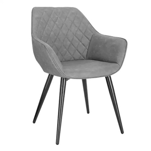 Chaise velours gris - chaise,