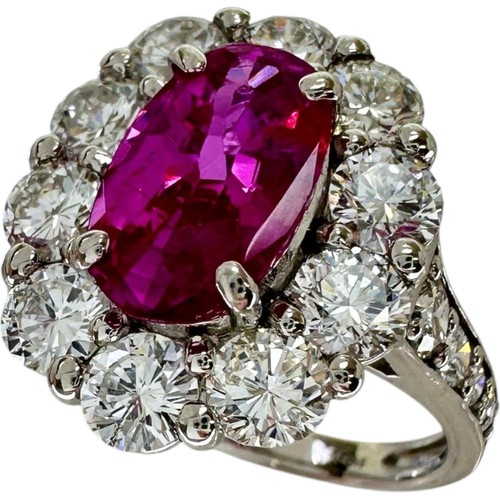 Bague rubis non - us, 6.2