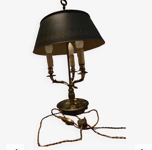 Lampe bouillotte vintage - vintage, en