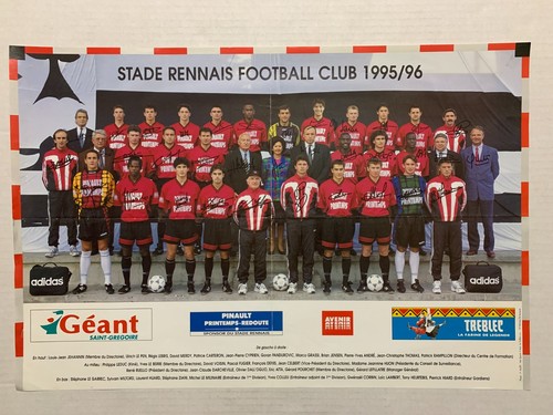 Poster stade rennais - stade, fc