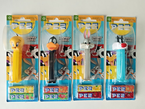 Lot pez looney tunes - de,