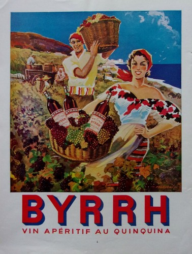Publicite byrrh vendanges - ,