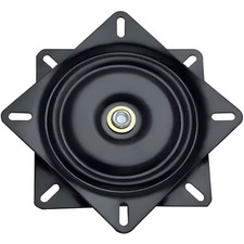 Plateau Tournant Lourds Raccords Rotatifs 360° Couronne Pivotante Noir 151-179