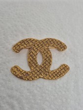 Broche Vintage CHANEL logo CC