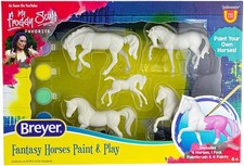 Ensemble DIY Peindre Et Jouer Chevaux Fantaisie Breyer | 5 Modèles De Chevaux