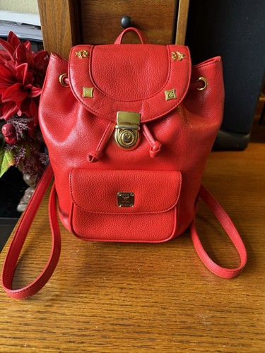 Authentic mcm red - mcm,
