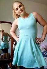 Robe H&m Divided Vert D'eau M