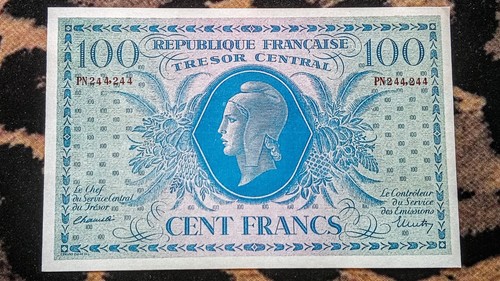 Billet 100 francs - billet,