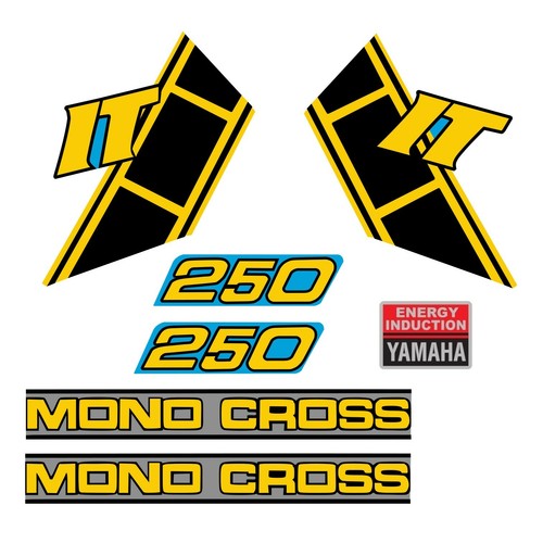 Yamaha 250 1983 decal - it,