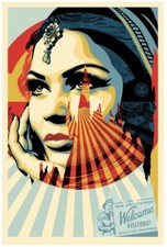 TARGET EXCEPTIONS  SIGNED OFFSET LITHOGRAPH Obey by SHEPARD FAIREY PRE-ORDER
