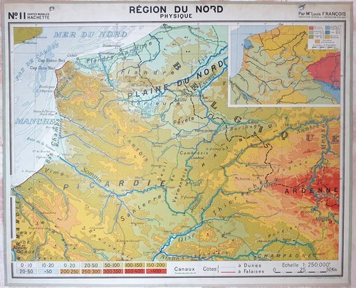 Ancienne carte scolaire - 🌏,
