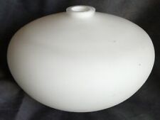 Réservoir toupie lampe pétrole – Opaline blanche – Vintage – REF 79