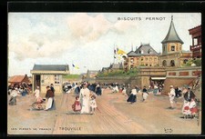 Lithographie Trouville, La