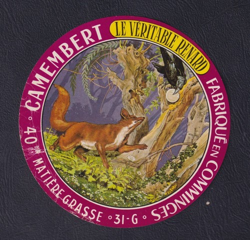Ancienne étiquette fromage - étiquette,