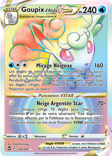 Carte pokémon goupix - pokémon,