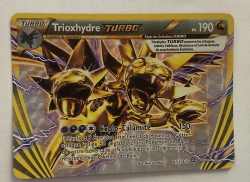 Carte pokemon trioxhydre - pokemon, xy