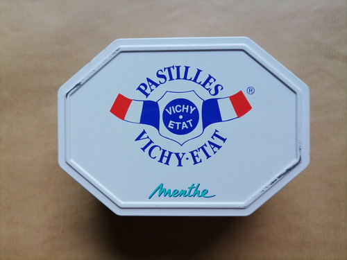 Boite ancienne pastilles - ancienne,
